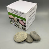 MOOSTARRY Cobbles and Boulders – 8-Piece Set, 7-10cm Stones for DIY Creative Art, Hand-Painting, and Craft Projects