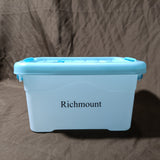 Richmount Containers for household use，Blue（7.5*5.1*4.1 inch）