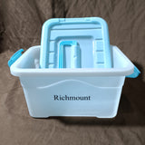 Richmount Containers for household use，Blue（7.5*5.1*4.1 inch）