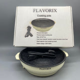FLAVORIX Cooking Pot, 220V Electric Cooking Pot, 22*24*7cm