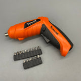 GCAOCHK Cordless Electric Hand Drill, 4.2V Copper Motor, Lightweight 300g Design, Magnetic Chuck, Quick Reverse Adjustment