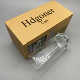 Hdgoner Glass Cups - Lead-Free, Simple Style Series, 6x6x14cm Size for Elegant Enjoyment