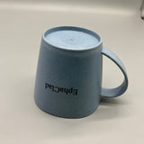 EphaClad Cups, Wheat Straw & PP Plastic, Heat-Resistant, Hot Press Molding, Ideal for Home, Children, & Educational Institutions,250ml