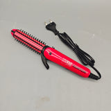 XUMTOM Curing Irons 25cm Diameter 4 Temperature Settings Pink 110-240V PTC Heating