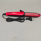 XUMTOM Curing Irons 25cm Diameter 4 Temperature Settings Pink 110-240V PTC Heating