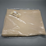 Wokuaile Curtains – 1x1.3m, Beige, Modern Minimalist Style, Soft & High-Density Fabric, Includes Iron Hooks for Easy Installation