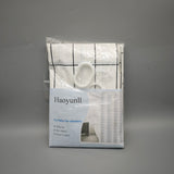 Haoyunll Curtains for showers – PEVA, 120x180 cm, Durable Plastic, Water-Resistant, Mold & Mildew-Resistant