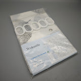 Wokuaile Curtains for showers – 150x180cm, Plastic Hanging Rings, Mold & Mildew Resistant, Durable & Easy to Clean