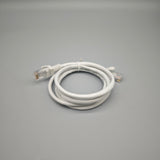 Ceybo Data cables, 1m Network Cable with RJ45 Gold-Plated Connectors, 1000Mbps High-Speed Data Transfer, Durable Gray-White Design