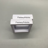 FantasyPalette Decorative Boxes Made of Plastic - 5.5x5.5cm, White, Dustproof, No Assembly Needed, Ideal for Pendants, Long Chains, and Decorations