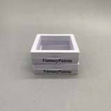 FantasyPalette Decorative Boxes Made of Plastic - 5.5x5.5cm, White, Dustproof, No Assembly Needed, Ideal for Pendants, Long Chains, and Decorations