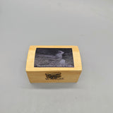 WANQIE Decorative boxes made of wood - Premium Wood, 9x9x5.5 cm, Multi-Purpose Use for Home Decor, Office Storage, Gift Packaging, Weddings, and Crafts