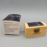 WANQIE Decorative boxes made of wood - Premium Wood, 9x9x5.5 cm, Multi-Purpose Use for Home Decor, Office Storage, Gift Packaging, Weddings, and Crafts