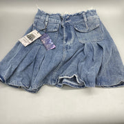 LIAMYRON Denim Skirt - Blue Denim & Cotton, Classic & Comfortable, Medium (M)