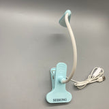 SEIHONG Desk Lamp - USB Clip-On, Eye-Caring Plug-in Light - 360° Adjustable, Gentle on Eyes - 25×11.6×7.5cm