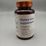 KANAS Dietary Food Supplements - Vitamin B Complex (B1, B2, B3, B6, B12) with Folate, MS Choline, Super Greens & Vegetable, 60 Vegan Capsules