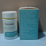 Forsman Dietary food supplements, Multivitamin & Mineral Supplement Tablets - 60 Count Bottle