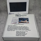 VPHOTO Digital Photo Frame,  8 Inch 1024x768 High Resolution LED Screen Electronic Picture Frame, Support 1080P Video Music Photo with Remote Control, USB and SD Card Slot, Desktop Gift for Family