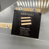 AIHENGLI Display Racks - Wood/Acrylic, 20.5x16x11.5cm, Perfect for Puppets, Perfume, Nail Polish, and More