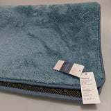 Fuzorise Door mats - Stylish blue design with non-slip bottom design
