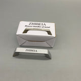 ZHIBEIA Drawer handles of metal, 10.5x1.5x3.7cm, for Cabinets, Wardrobes, Nightstands, and Dressers