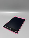 me&mundo Drawing toys – Dust-Free, Waterproof & Drop-Resistant, One-Click Erase, Battery Replaceable, Eye-Friendly Screen, Perfect Gift for Kids 3+ (Pink, 25×17cm)