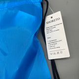 SHORETO Drawstring Bags - Polyester - Blue/Black - 16.34x14.4 Inches