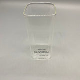 CTIANWXY Drinking Glass, 16.8x6cm, Minimalist Design, 160g – Durable Glassware for Hot & Cold Beverages