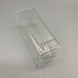 CTIANWXY Drinking Glass, 16.8x6cm, Minimalist Design, 160g – Durable Glassware for Hot & Cold Beverages