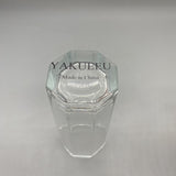 YAKUEEU Drinking Glasses, 230ml, 11×6.8cm, Glass Material, Ideal for Restaurants, Cafes, and Kitchens