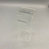 CTIANWXY Drinking Glass, 16.8x6cm, Minimalist Design, 160g – Durable Glassware for Hot & Cold Beverages