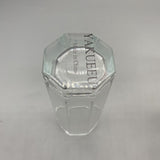 YAKUEEU Drinking Glasses, 230ml, 11×6.8cm, Glass Material, Ideal for Restaurants, Cafes, and Kitchens