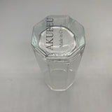 YAKUEEU Drinking Glasses, 230ml, 11×6.8cm, Glass Material, Ideal for Restaurants, Cafes, and Kitchens