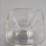 FIKKLVD Drinking glasses,Versatile Square Glass Drinkware - For Hot and Cold Beverages