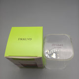 FIKKLVD Drinking glasses,Versatile Square Glass Drinkware - For Hot and Cold Beverages