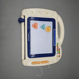 Younuoboard Dry Erase Writing Board, White and Blue, Portable ABS Material, Includes Colorful Gift Box, 0.79x9.84x8.28 Inches, Ideal for Ages 3+