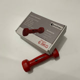 DuoDian Dumbbells, 0.5KG Weight, Safe PVC Material, Non-Slip Design, Durable and Compact