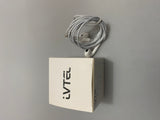 LVTEL Earphones - In-Ear Style, Active Noise Cancellation, White Color, 10 Sensitivity, 329 Ohms Impedance, 20Hz~20kHz Frequency Response