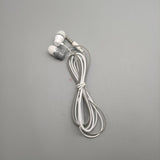 Rugtel Earphones - Comfortable In-Ear Headphones with Hi-Fi Sound Quality, 3.5mm Audio Jack, White
