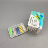 wayersen Ear Plugs for Swimming, purposes, 5 Colors Set, 1.3×1.3×2.8cm, Comfortable Fit with Carry Case