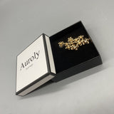 Auroly Earrings - New Chinese Style, Elegant Floral Design