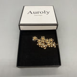 Auroly Earrings - New Chinese Style, Elegant Floral Design