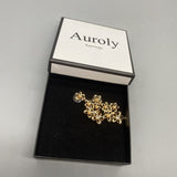 Auroly Earrings - New Chinese Style, Elegant Floral Design