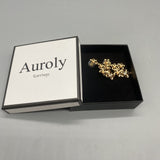 Auroly Earrings - New Chinese Style, Elegant Floral Design