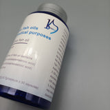 KANAS Edible fish oils for medical purposes - High-Potency Vitamin D3, 125 mcg (5,000 IU), Supports Multiple Health Benefits, 60 Capsules