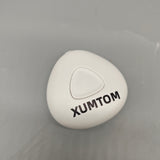 XUMTOM Electric Manicure Sets White Compact ABS Battery Operated Portable Nail Care Kit
