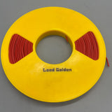 Lead Golden Electrical Cables and Cordsets – PVC Insulated Pure Copper Wire, 0.75mm², 1.8mm Outer Diameter, 18x18cm, Automotive Use