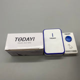 TODAYI Electric door bells - 38 Melodies, 4 Volume Levels, 300M Range