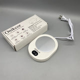 Onikcor Electric food warmers in the nature of dishes, One-Touch Control, Long-Lasting & Energy-Efficient, Constant Temperature, 16W, 3-Level Temperature Control, Lightweight & Safe, Aluminum Alloy + PP Plastic