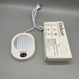 Onikcor Electric food warmers in the nature of dishes, One-Touch Control, Long-Lasting & Energy-Efficient, Constant Temperature, 16W, 3-Level Temperature Control, Lightweight & Safe, Aluminum Alloy + PP Plastic